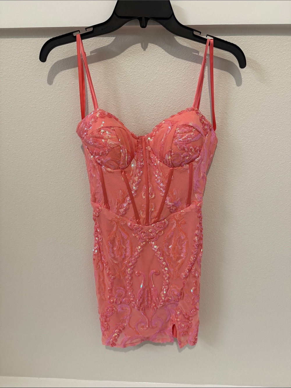 Sequenced dress